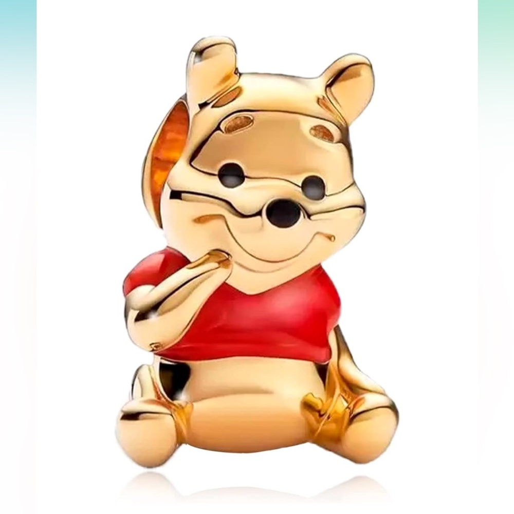 Winnie The Pooh Bracelet Charm Fits Pandora & All Others